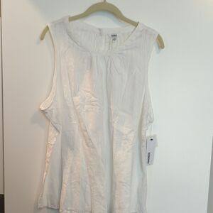 Sonoma Cream Sleeveless Tank Top